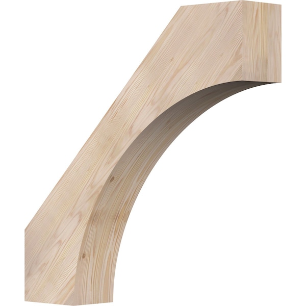 Ekena Millwork 5 1/2"W x 28"D x 28"H Westlake Smooth Knee Brace, Douglas Fir BRC06X28X28WTL00SDF - main